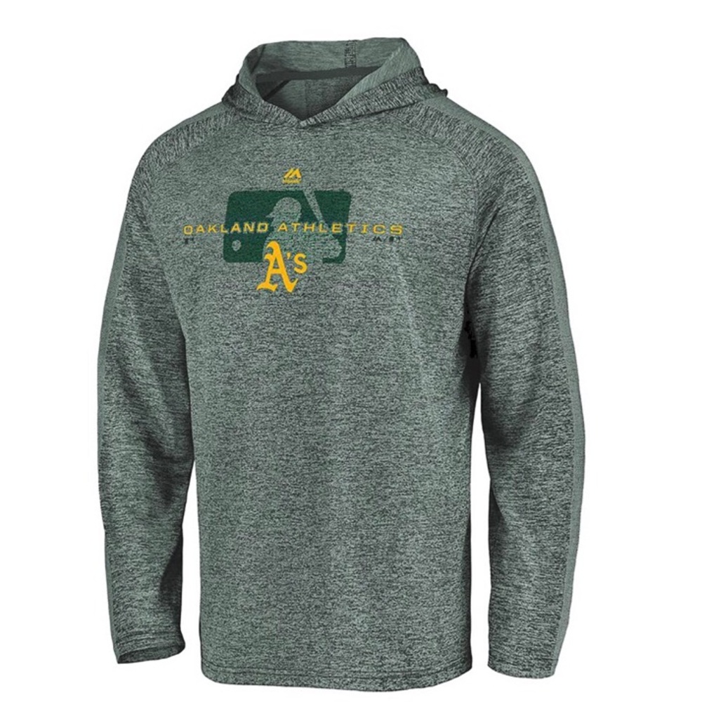 Oakland Athletics Raglan ultra light hoodie Size M - Picture 2 of 5